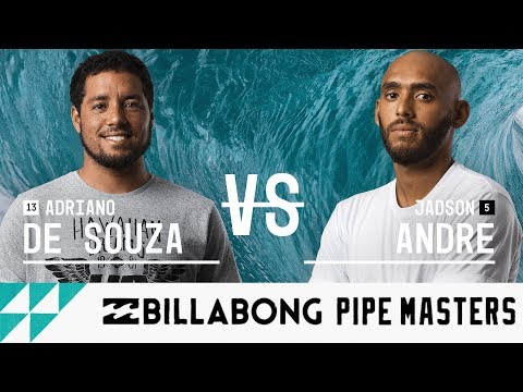 Adriano de Souza vs. Jadson Andre - Round Two, Heat 5 - Billabong Pipe Masters 2017