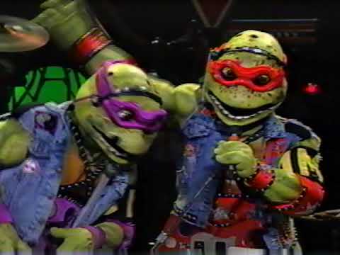 "TMNT: The Coming Out of our Shells Tour" VHS