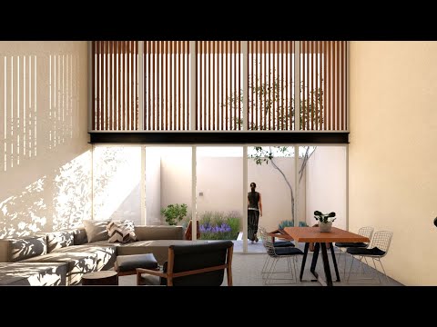 CASA con DISEÑO COMPACTO 6x25 | Espacio confortable