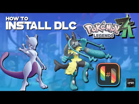 How To Install DLC & Updates on Ryujinx/Ryubing Emulator [Mewtwo & Lucario] Pokemon Mega Dimension