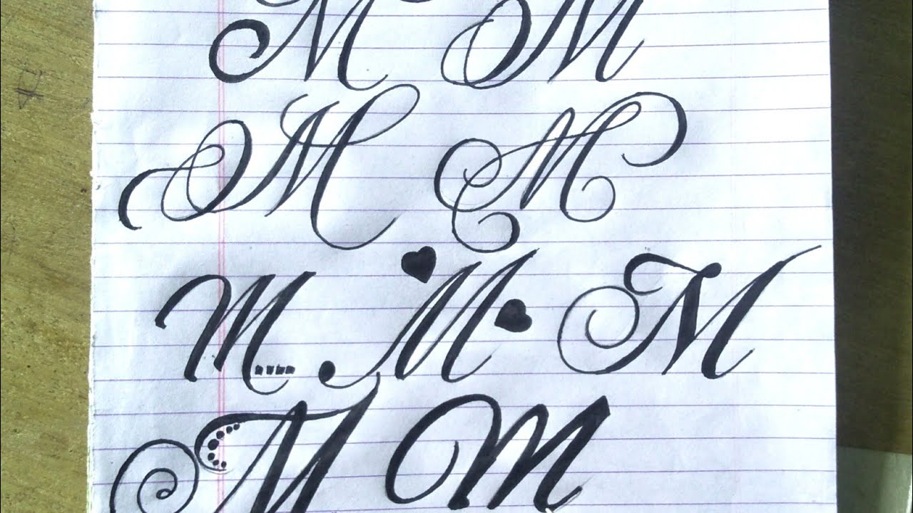 Fancy Capital Letter M Hd Image Site
