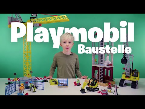 PLAYMOBIL City Action Baustelle Unboxing mit Finn - Smyths Toys Superstores DE