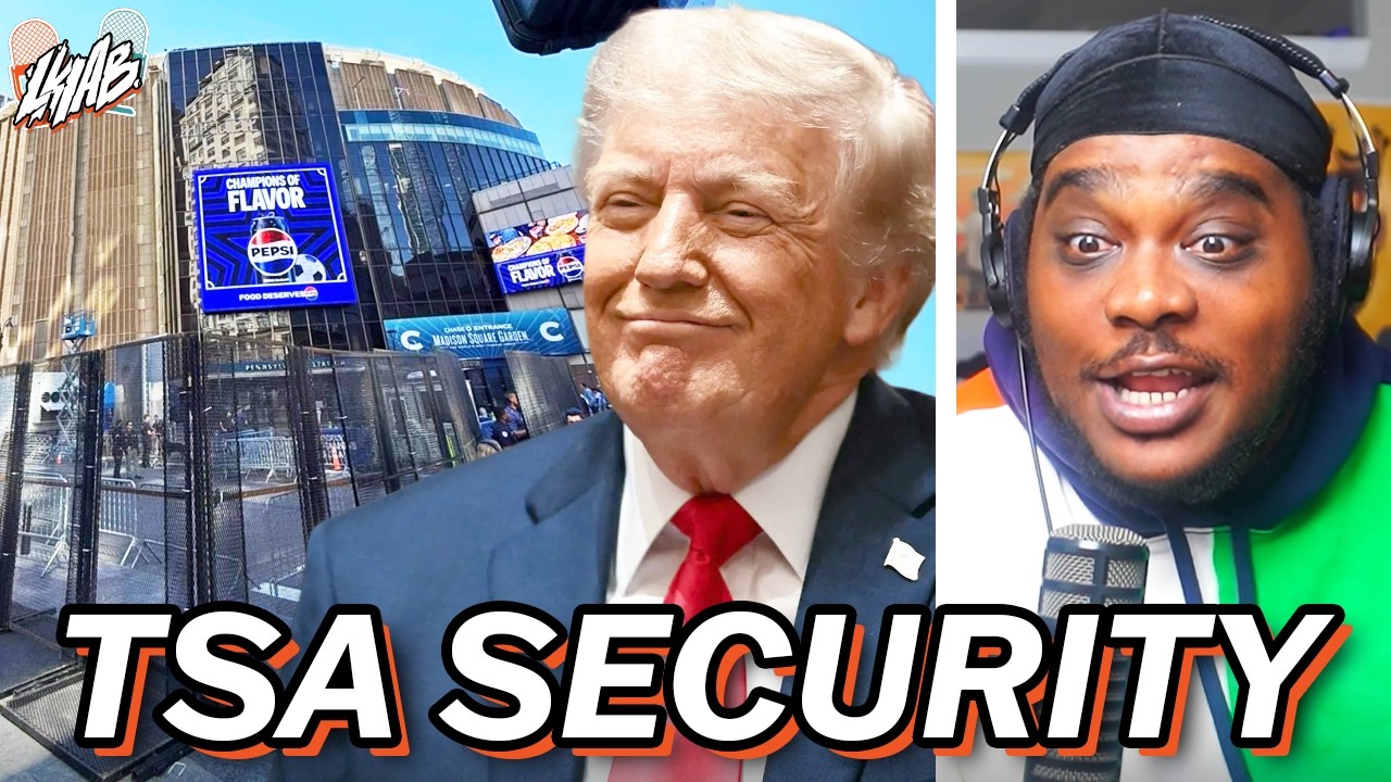Trump is Ruining Knicks Game with TSA Security