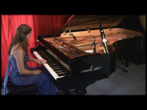 Amy Janelle performs Peaks of Red at Piano Haven Studio - Shigeru Kawai SK7