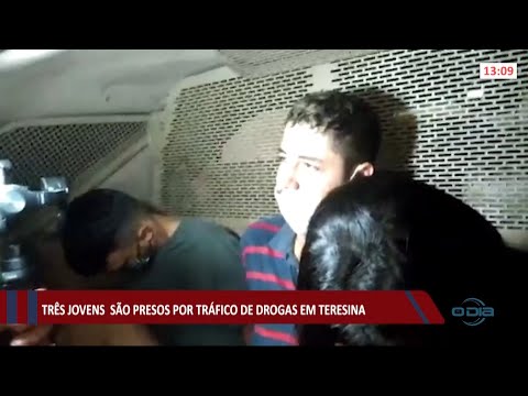 Jovens são presos por tráfico de drogas em Teresina 29 06 2021