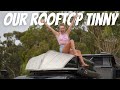 SUPER LIGHTWEIGHT ROOFTOP TINNY! FULL TOUR of our setup!
