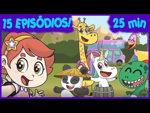 Viaja Clarinha Brasil e Mundo - 25 minutos - Desenho Infantil
