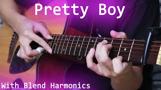 Download lagu M2M - Pretty Boy - Fingerstyle Guitar Cover ( melody with blend harmonics ) mp3