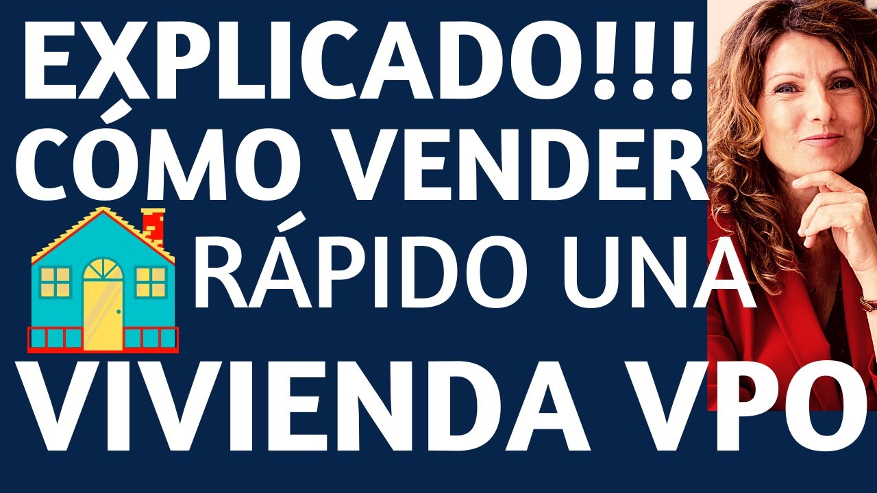 🔴CÓMO VENDER VIVIENDA VPO CON PRECIO LIBRE.
