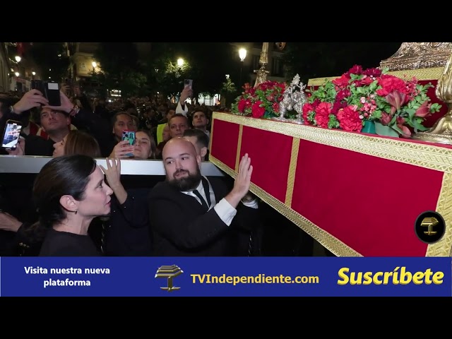 Isabel Díaz Ayuso en la procesión de San Judas Tadeo de la Parroquia de Santa Cruz de la capital