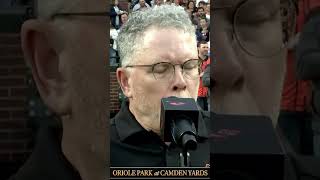 He WHISTLED the entire national anthem ????