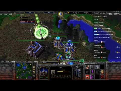 直接刚正面 魔兽争霸xiaoy解说lucifer zhouxixi 2