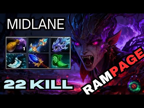 【Dota 2】Dark Willow 27 Kills Midlane Rampage! Unstoppable Bloodlust & Total Domination Highlights