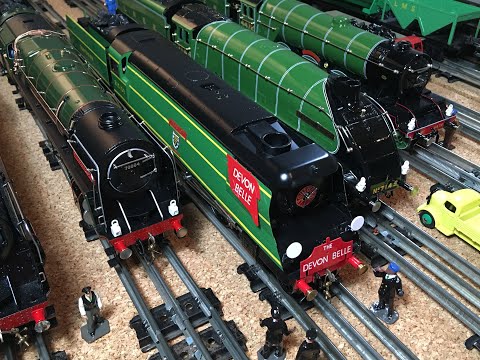 Ace Trains Bulleid West Country Pacific 0 Gauge Tinplate  'Padstow'  'Spam can'.