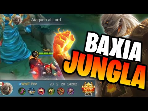 😉 BAXIA JUNGLA DESTROSA A TODOS EN RANKED | MOBILE LEGENDS | LEO