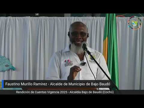 Alcaldía Bajo de Baudó (Chocó)Intervención--Faustino Murillo Ramírez