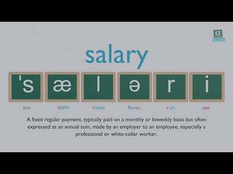 How to pronounce salary ?