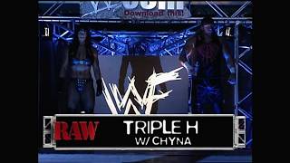 Download lagu Chyna & Billy Gunn Vs The Rock Part 1 RAW: Jul 26, 1999 mp3