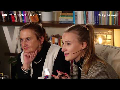 17/11 Obývák Václava Havla: O rodičích a dětech - (1) Eva Holubová a Karolína Holubová