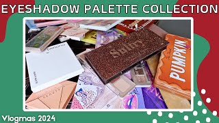 Eyeshadow Palette Collection | Vlogmas 2024
