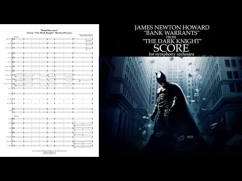 James Newton Howard - "Bank Warrants" from "The Dark Knight".Score (Music Transcription).