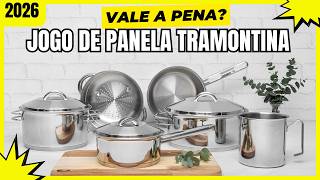 Qual o MELHOR JOGO DE PANELA TRAMONTINA? Veja os 4 Melhores Jogos de Panela!
