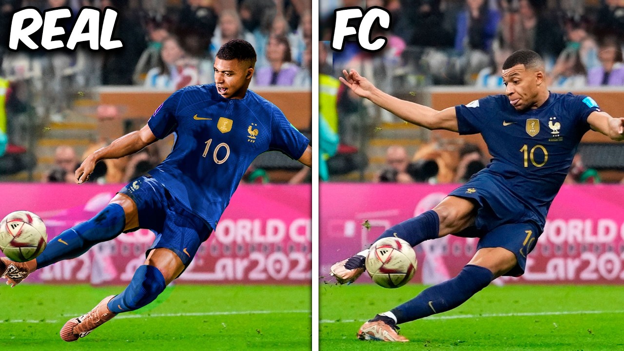 Recreando 1 Gol Icónico de Mbappe de Cada Año (2016-2025)