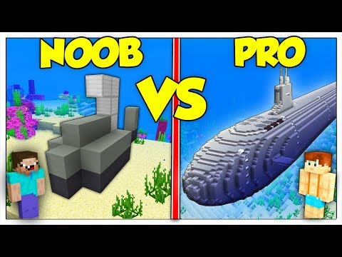 SOTTOMARINO NOOB CONTRO SOTTOMARINO PRO! - Minecraft ITA