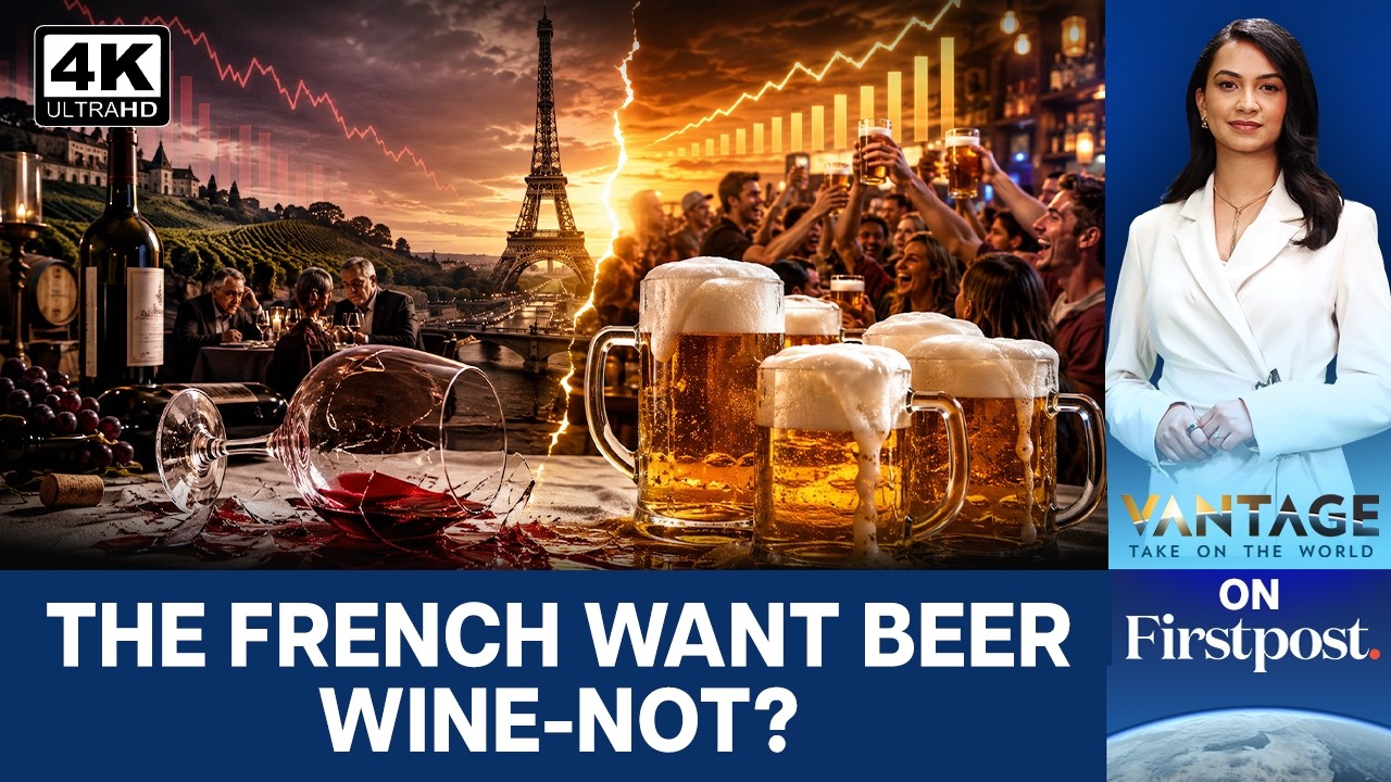 Why Are The French Ditching Wine For Beer? | Vantage on Firstpost | 4K
