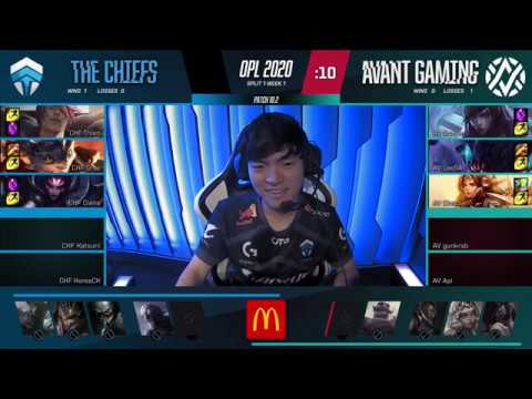 OPL 2020 - Split 1 Week 1 Game 8 - CHF vs AV