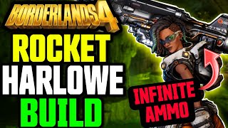 NEW BEST HARLOWE BUILD?! Borderlands 4 Ordnance Harlowe Build Guide (UVHM 5) *INFINITE ROCKETS*