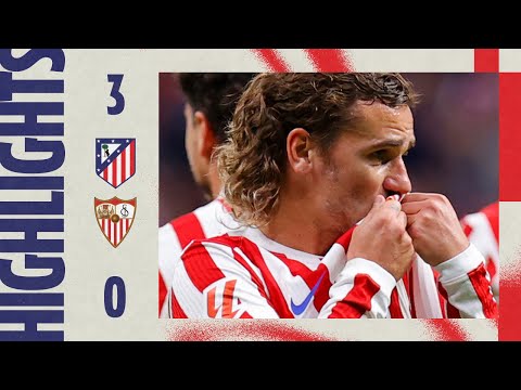 Atlético de Madrid 3-0 Sevilla FC | ⚽ Julián Alvarez, Almada & Griezmann | HIGHLIGHTS, LaLiga - MD11