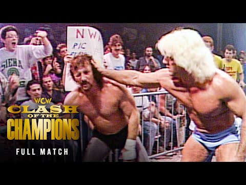 FULL MATCH: Ric Flair vs. Terry Funk | NWA Title "I Quit" Match: Clash of the Champions IX