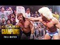FULL MATCH Ric Flair Vs Terry Funk NWA Title I Quit Match Clash Of The Champions IX