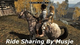 Skyrim SE: Ride Sharing by Musje Mod Demo