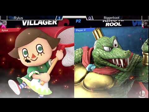 SSBU | Winners Round 3 - Biggerboot (Banjo, King K. Rool) vs Rylus (Villager) - Retro Rumble 2021