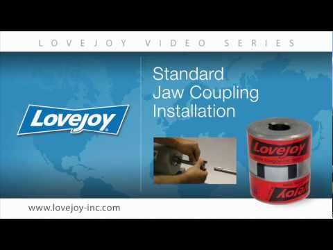 Lovejoy Standard Jaw Coupling Installation Video