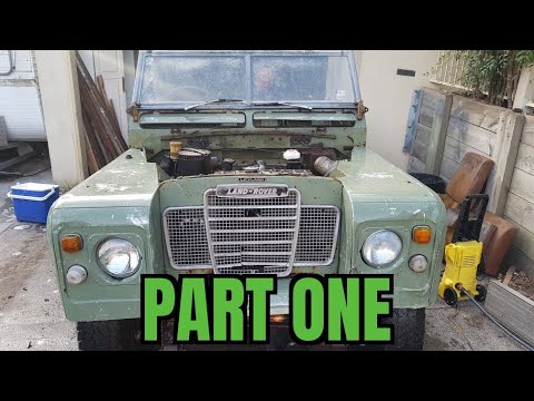 1975 Series 3 Land Rover Restoration - Part 1