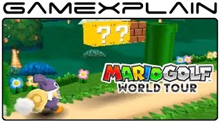 Mario Golf DLC Gameplay (Nabbit, Rosalina, Toadette, Gold Mario & Mario Golf 64 Courses!)
