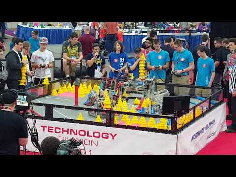 VEX In The Zone World Championship Technology Division Q25 6403A 2921S vs 7323A 4104A