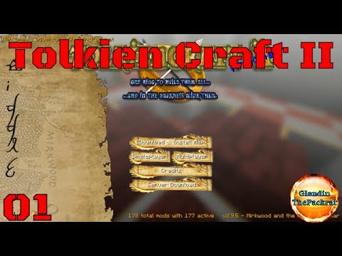 Minecraft 1.7.10 Tolkien Craft II Episode 1 Moving In