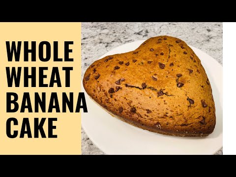 Whole wheat banana cake. #healthyrecipes #healthyfood #healthybaking #healthylifestyle #wholewheat