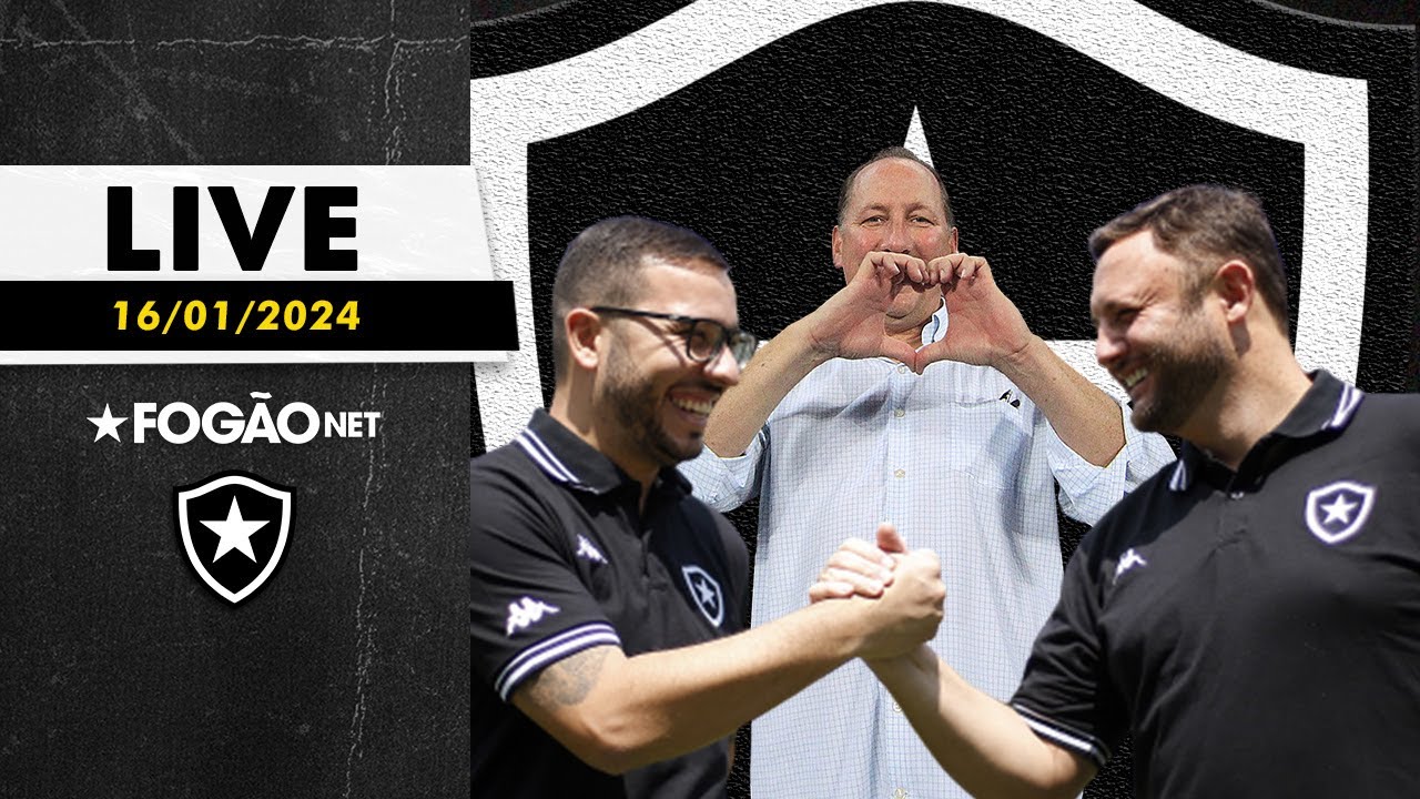 LIVE | Botafogo estreia no Campeonato Carioca nesta quarta; planejamento bem atrasado