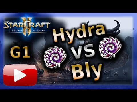 Starcraft 2 LotV Tournament - Hydra (Z) vs Bly (Z) - Game 1 on Orbital Shipyard