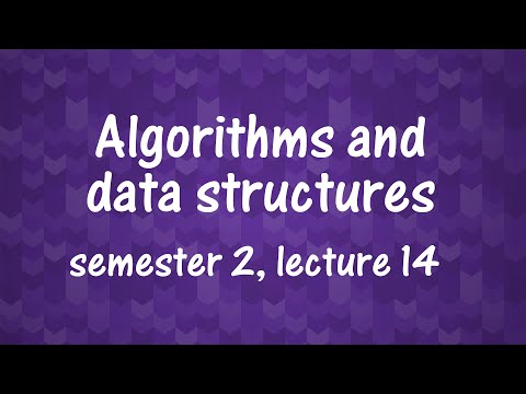 A&DS S02E14. External Memory Algorithms