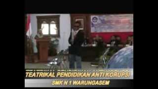 preview picture of video 'Teatrikal Seminar Pendidikan Anti Korupsi di SMK N 1 Warungasem'