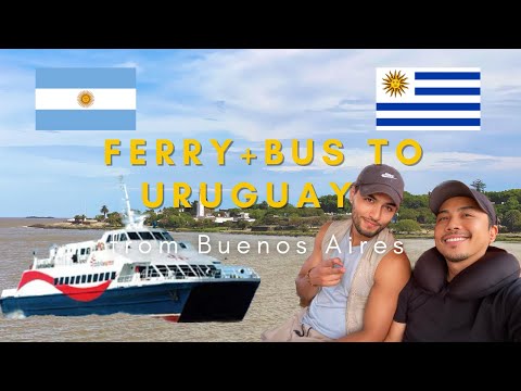Argentina Vlog: Vamos para Montevidéu! | Como chegar saindo de Buenos Aires de balsa e ônibus!