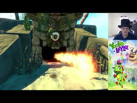 Yooka-Laylee pt10: Finally beat the world 1 boss