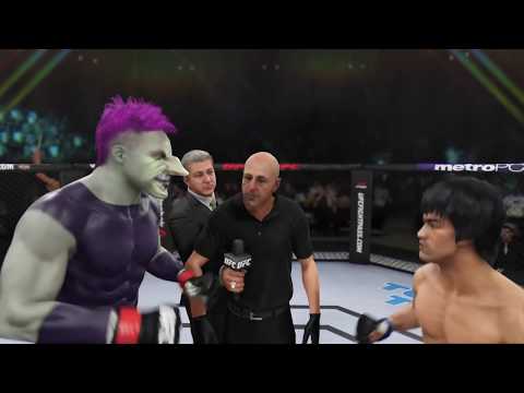 Green Goblin vs. Bruce Lee (EA sports UFC 3)
