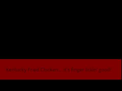 Kentucky Fried Chicken... it's finger lickin' good! Red Miami Moon Timelapse